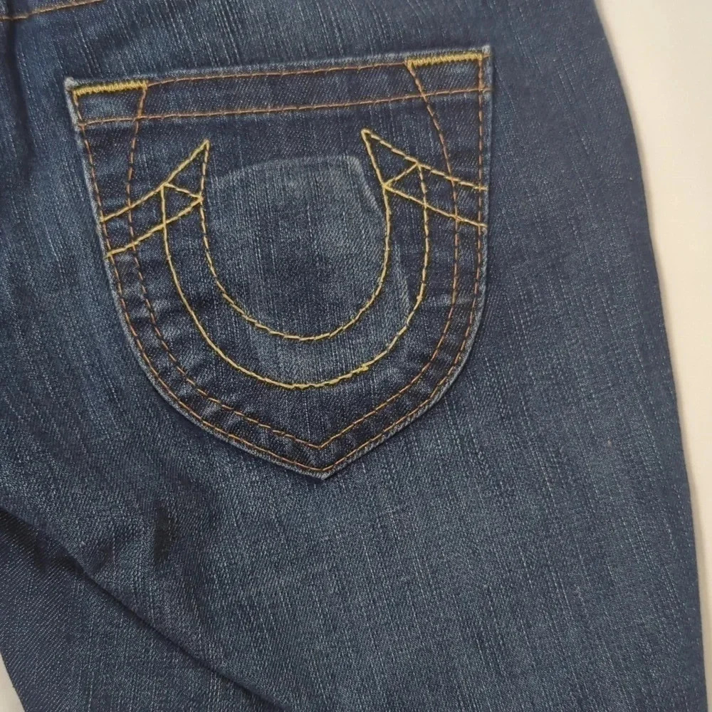True Religion Riley Mid Rise Bermuda Short, Color Walking Dream Size 26 - Picture 10 of 14